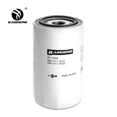 P553854 Excavator Fuel Filter Height 170mm 600-311-9121 600-311-9120