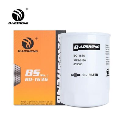 High Temperature Resistant Large Capacity Excavator Oil Filter 32701-37950 BT230 For HYUNDAI 135mm Engine Protection