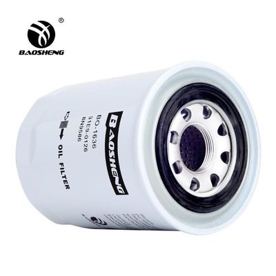 High Temperature Resistant Large Capacity Excavator Oil Filter 32701-37950 BT230 For HYUNDAI 135mm Engine Protection
