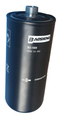 High Temperature Resistant Large Capacity Hydraulic Oil Filter HF6317 P550416 215mm Height Engine Protection