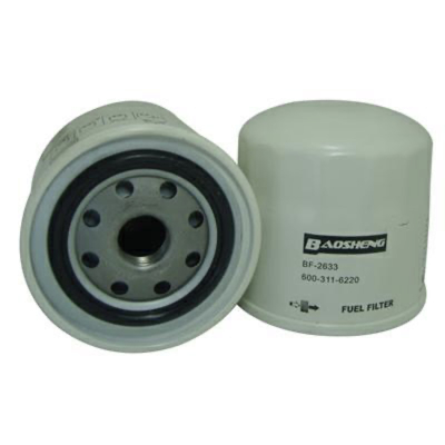 Komatsu Hitachi Paper Element Excavator Fuel Filter 600-311-6220 P553240