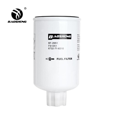 6732-71-6310 P550248 Excavator Fuel Filter For YUCHAI YC55-8 / YC60-8 / YC85-5