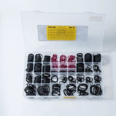 Excavator Black Rubber O Sealing Ring 3.5mm 1.78mm 1.9mm Dia