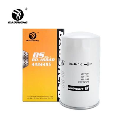 High Temperature Resistant Anti-Corrosion Excavator Oil Filter 4448336 4484495 210mm Height Engine Protection