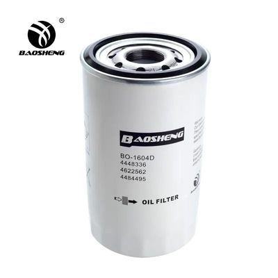 High Temperature Resistant Anti-Corrosion Excavator Oil Filter 4448336 4484495 210mm Height Engine Protection