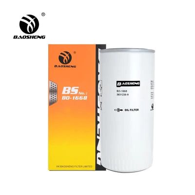 High Temperature Resistant Anti-Corrosion Excavator Oil Filter 570004323 3831236 210mm Height Engine Protection