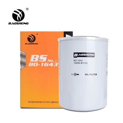 High Temperature Resistant Large Capacity Excavator Oil Filter 898075676 5208-W3401 135mm Height Engine Protection