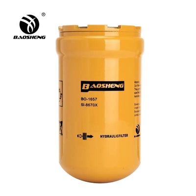 51-8670X Pilot Oil Filter 155mm Height Metal Mesh Excavator Oil Filter
